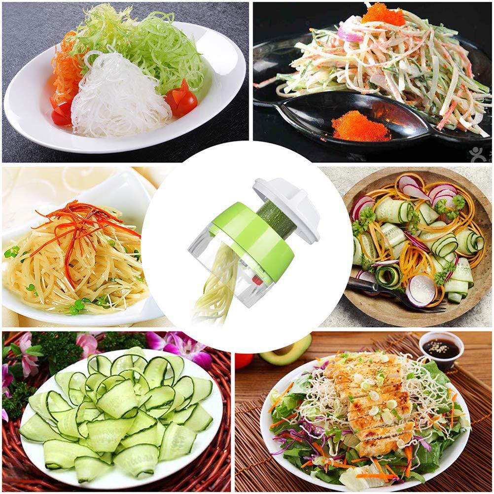 Kitchen Gadgets Vegetable Cutter - Tagliaverdure Taglierina a spirale manuale Gadget