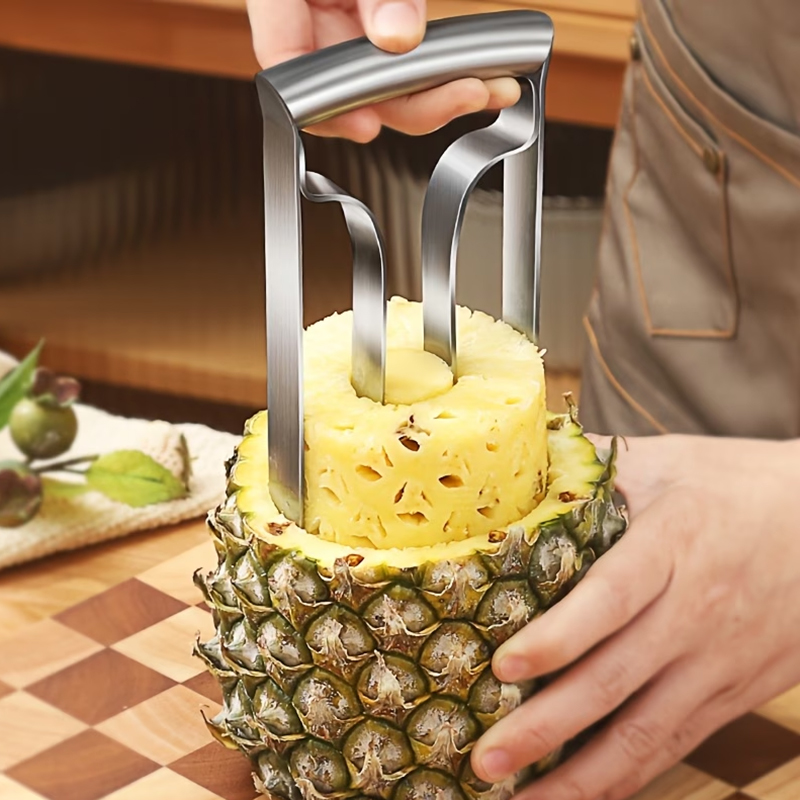 Kitchen Gadgets Vegetable Cutter - Sbucciatore per Ananas, Affettatore e Tagliatore