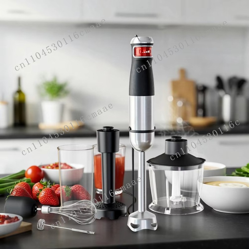 Immersion Blender Stick - Set Frullatore a Immersione 6-in-1 da