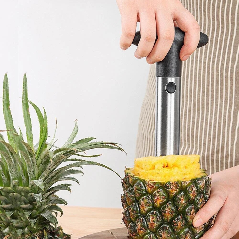 Kitchen Gadgets Vegetable Cutter - Spot Acciaio inossidabile Ananas Pelapatate Ananas