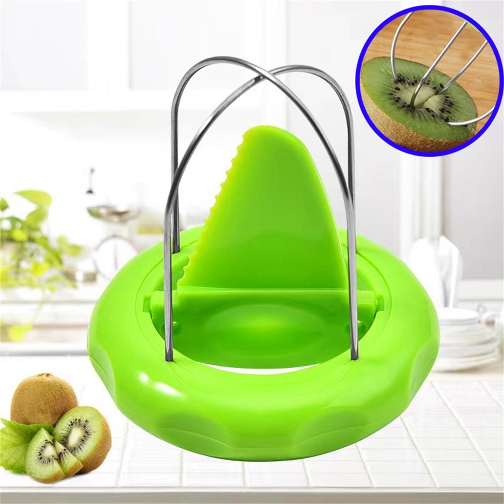 Kitchen Gadgets Vegetable Cutter - Kiwi Cutter Pelapatate Affettatrice Cucina Staccabile