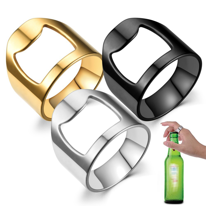 Kitchen Gadgets Names - Anello apribottiglie da uomo alla moda
