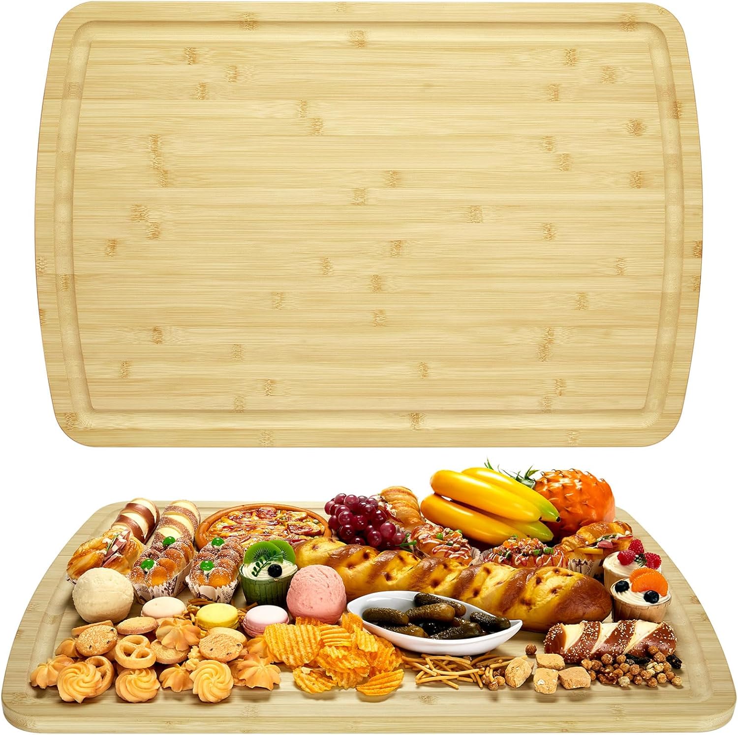 Bamboo Cutting Board - Taglieri in bambù per cucina, tagliere