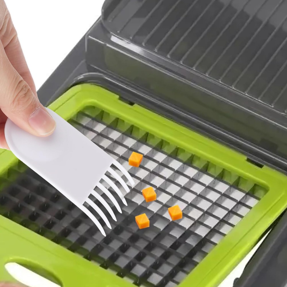 Kitchen Gadgets Vegetable Cutter - 2 Pezzi Spazzola per Pulizia Tritatutto