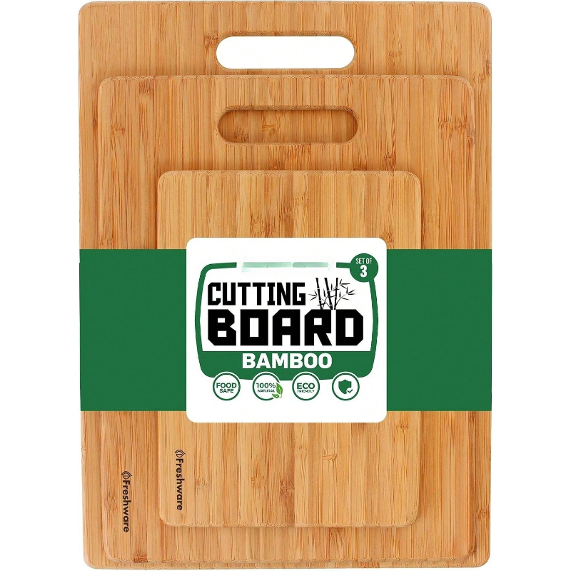 Set di Taglieri in Bambù 3 Tag - Bamboo Cutting Board recensione e prezzo