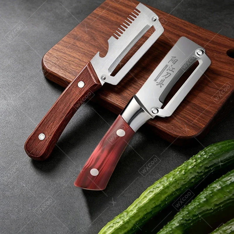 WXCOO Pelapatate 2-in-1 in Acc - Kitchen Gadgets Vegetable Cutter recensione e prezzo