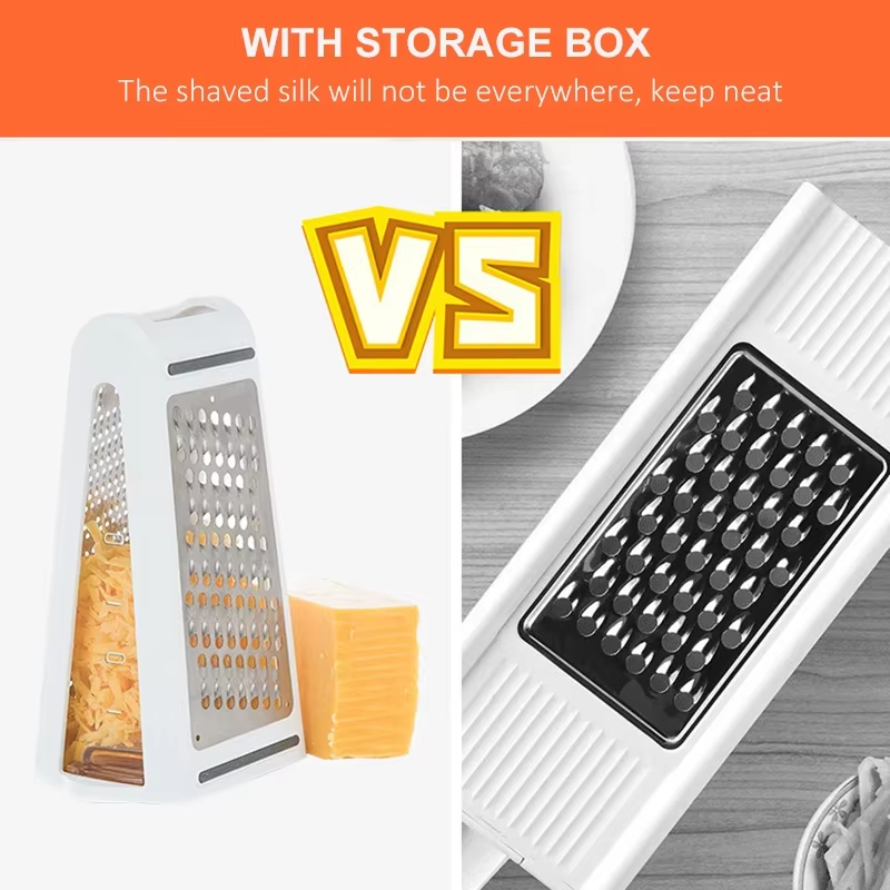 Lame a doppia faccia Grattugia - Cheese Grater Box recensione e prezzo