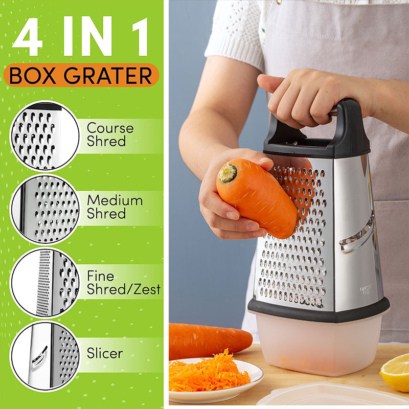 Grattugia per formaggio con sc - Cheese Grater Box recensione e prezzo