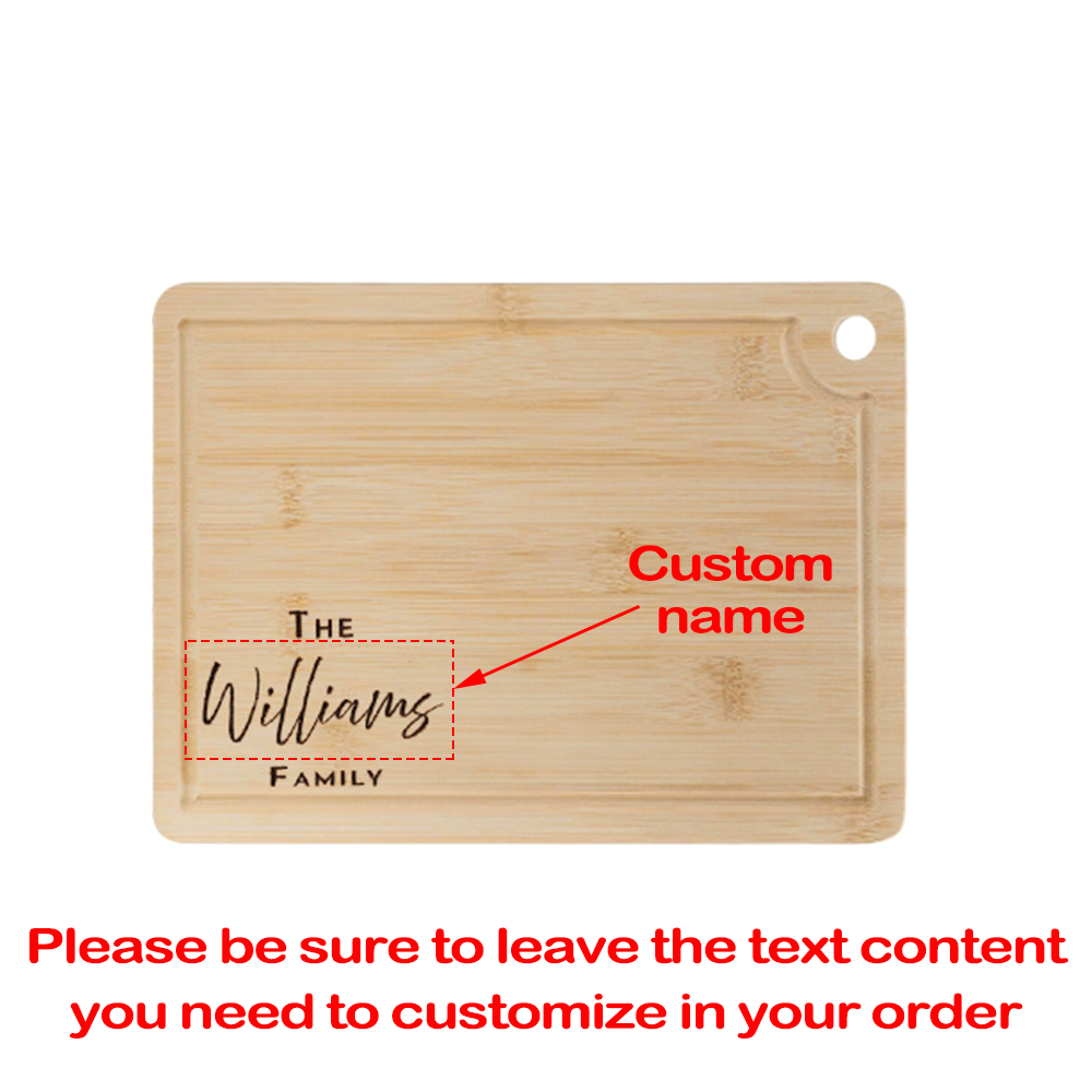 Nome personalizzato 1 pezzo ta - Bamboo Cutting Board recensione e prezzo