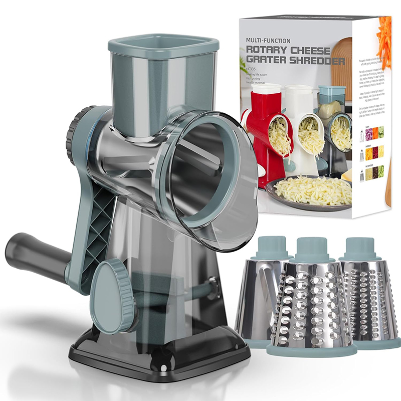LMETJMA Grattugia Rotante 3 in - Cheese Grater Box recensione e prezzo