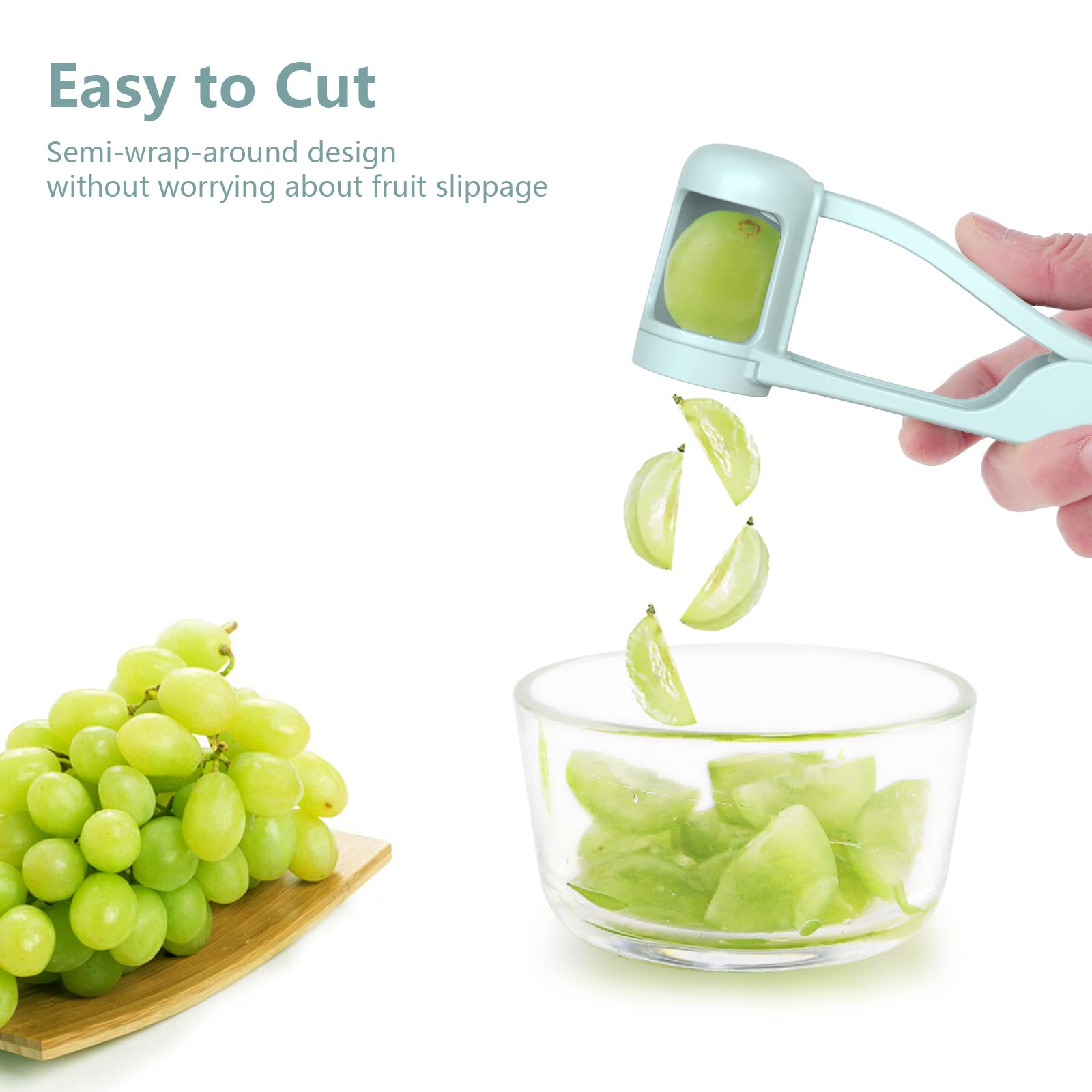Nuovo Uva Ciliegia Pomodoro Fr - Kitchen Gadgets Vegetable Cutter recensione e prezzo