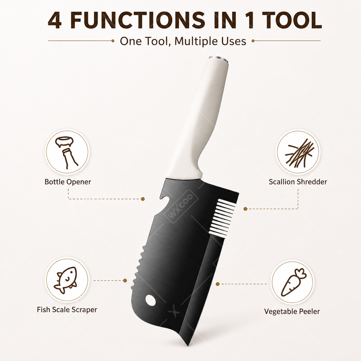 WXCOO Taglia-Cipollotti in Acc - Kitchen Gadgets For Arthritic Hands recensione e prezzo