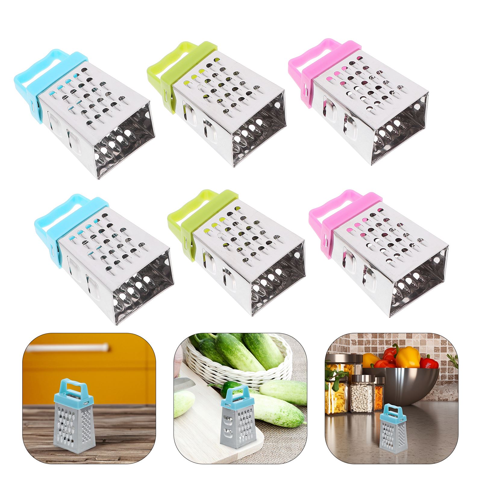 6 pezzi mini grattugia scatola - Cheese Grater Box recensione e prezzo