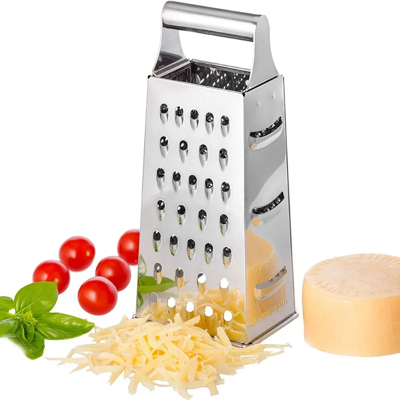 Grattugia a 4 Lame in Acciaio  - Cheese Grater Box recensione e prezzo