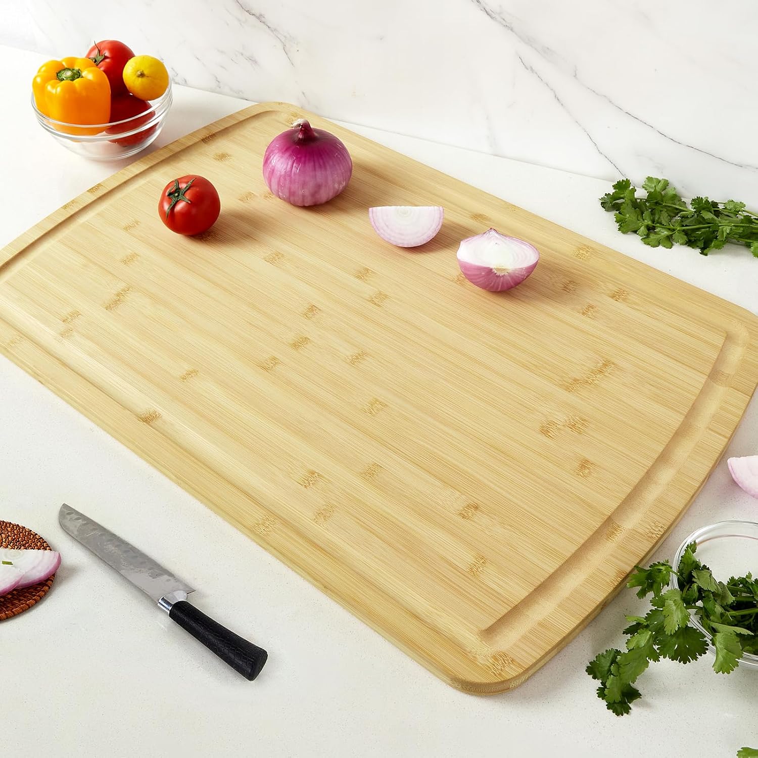 Taglieri in bambù per cucina,  - Bamboo Cutting Board recensione e prezzo